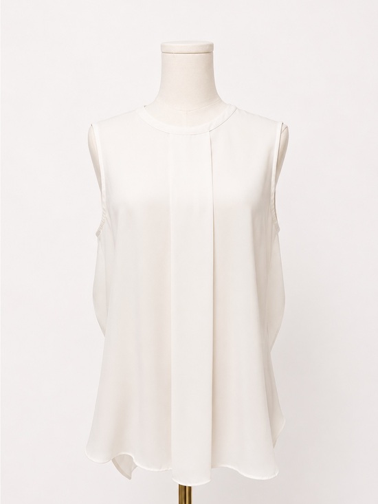 Vince Camuto Tops - Vince Camuto Elegant White Sleeveless Top - size small
